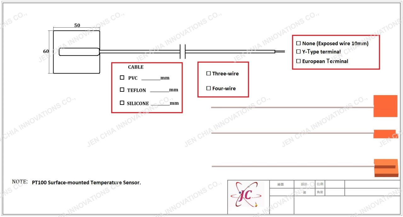 PT100 Surface-Mount Patch 60-50