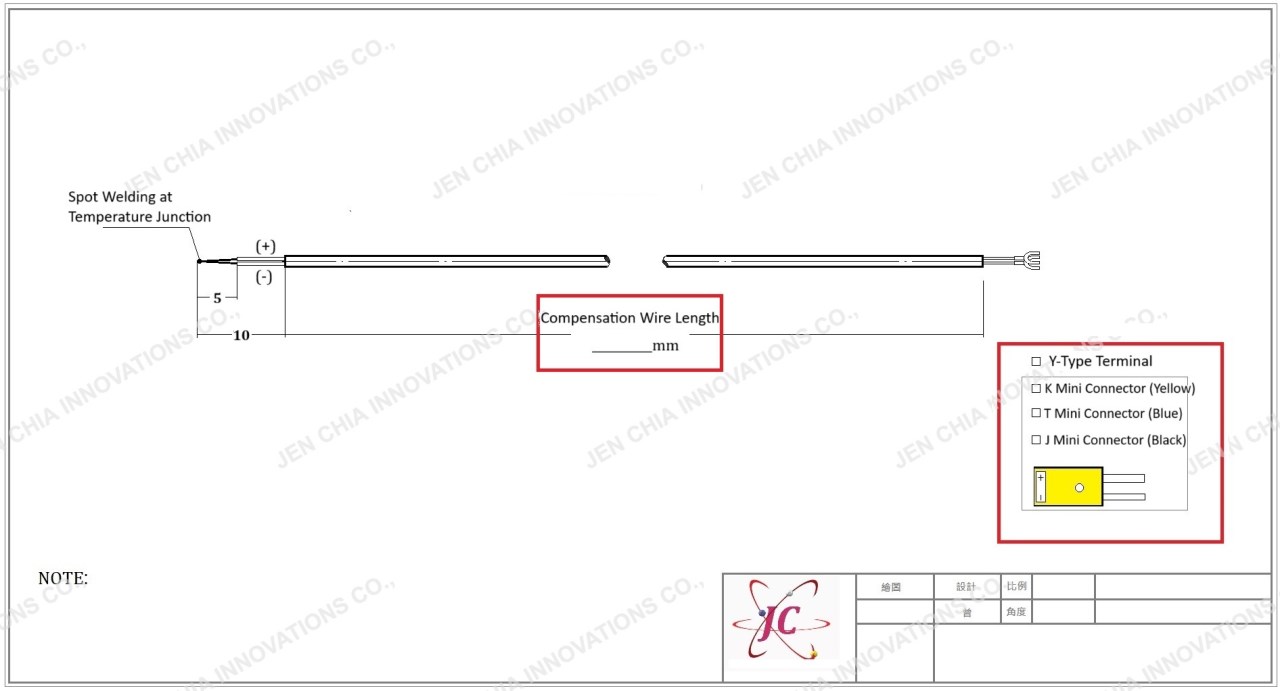 Spot-Welded Compensation Wire