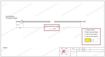 Spot-Welded Compensation Wire